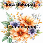LORA DEKOPAJ SULU TRANSFER KAĞIDI S0153