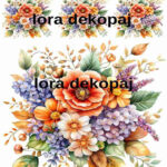 LORA DEKOPAJ SULU TRANSFER KAĞIDI S0156