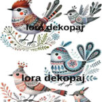 LORA DEKOPAJ SULU TRANSFER KAĞIDI S0161