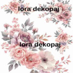 LORA DEKOPAJ SULU TRANSFER KAĞIDI S0164