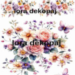 LORA DEKOPAJ SULU TRANSFER KAĞIDI S0169