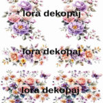 LORA DEKOPAJ SULU TRANSFER KAĞIDI S0171