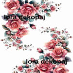 LORA DEKOPAJ SULU TRANSFER KAĞIDI S0173