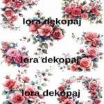 LORA DEKOPAJ SULU TRANSFER KAĞIDI S0175
