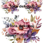 LORA DEKOPAJ SULU TRANSFER KAĞIDI S0177