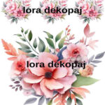 LORA DEKOPAJ SULU TRANSFER KAĞIDI S0179