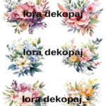 LORA DEKOPAJ SULU TRANSFER KAĞIDI S0180