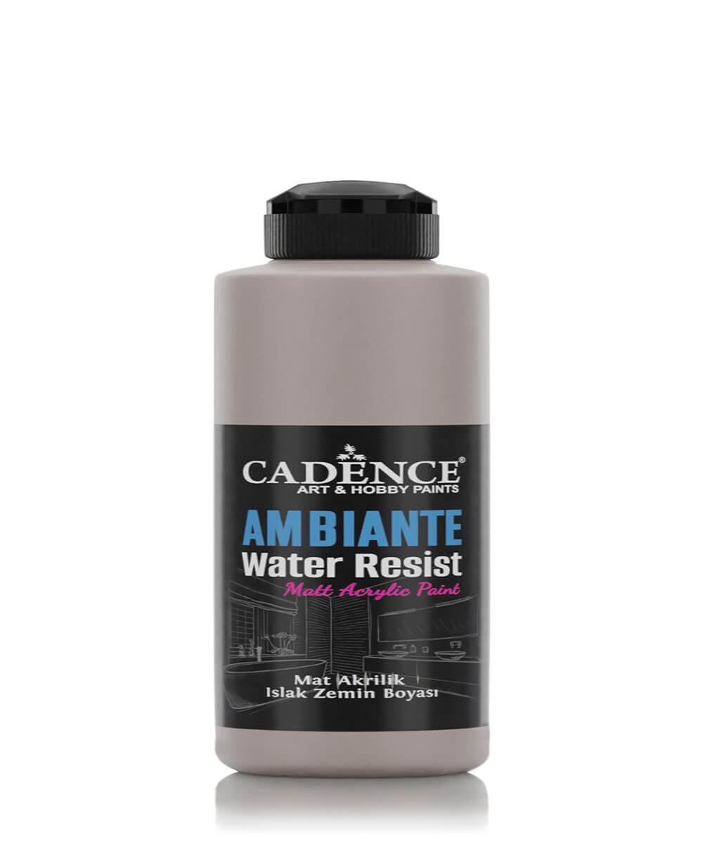 ambiante_AW019_250ml Ambiante Suya Dayanıklı Boya AW-19 Vizon Gri 250 ML - Görsel 1