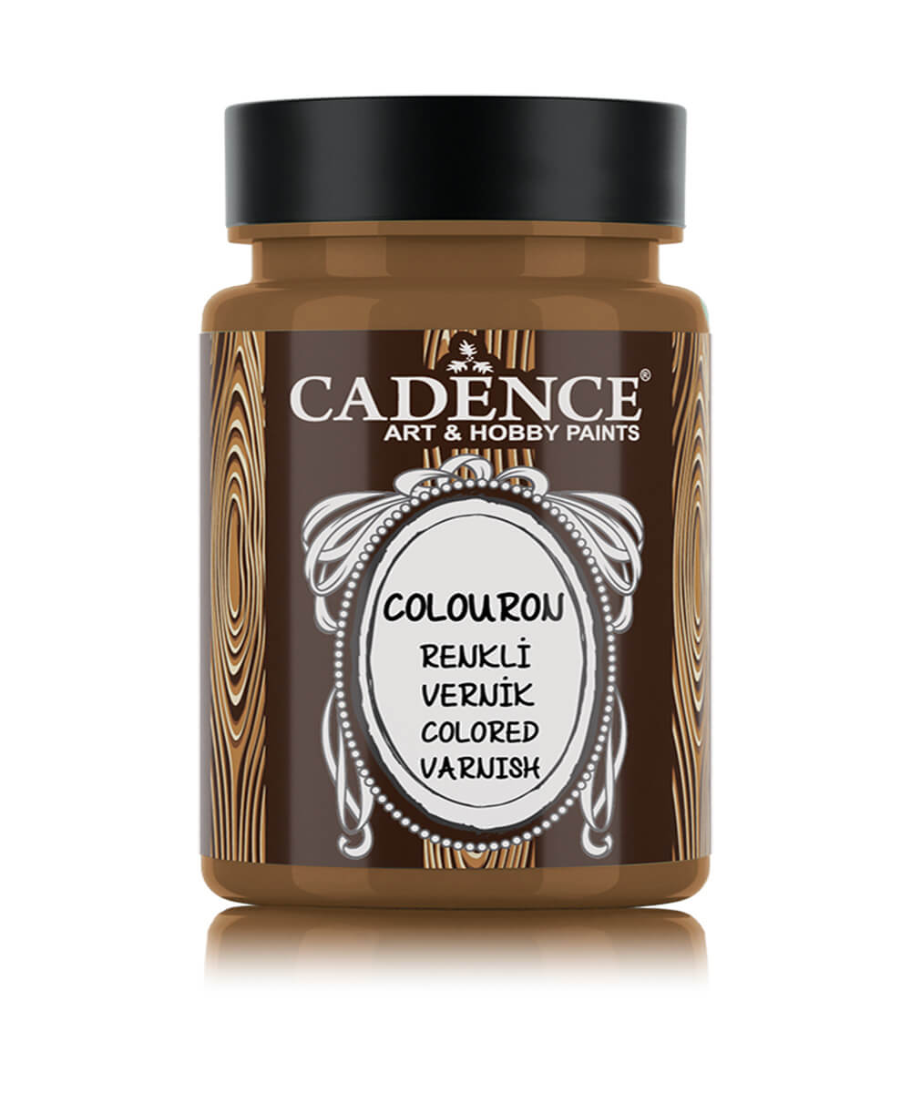 colouron_koyu_acik_ceviz CV12 Açık Ceviz Renkli Vernik 90ML - Görsel 1