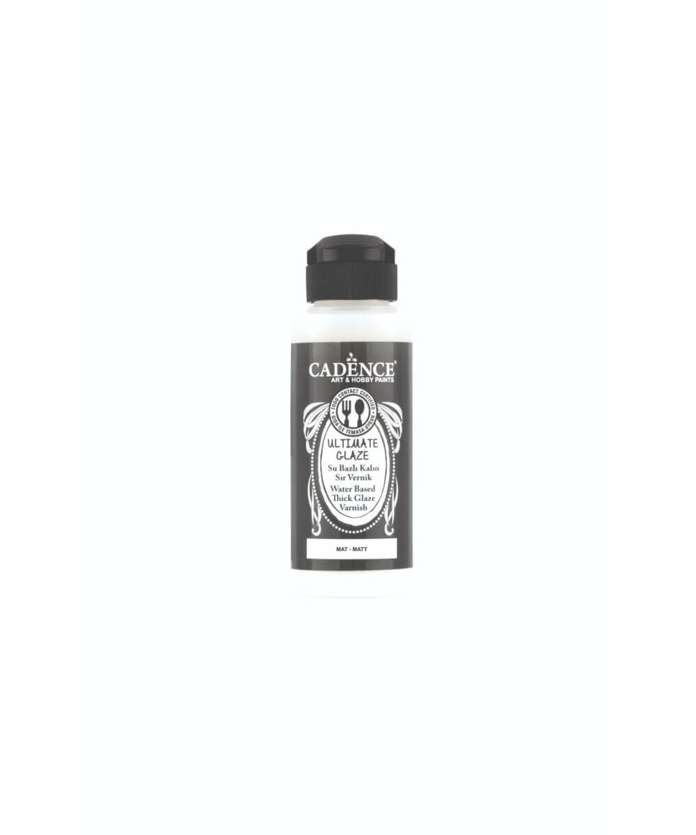 mat uti glaze Ultimate Glaze Kalın Sır Vernik MAT 120 ML - Görsel 1