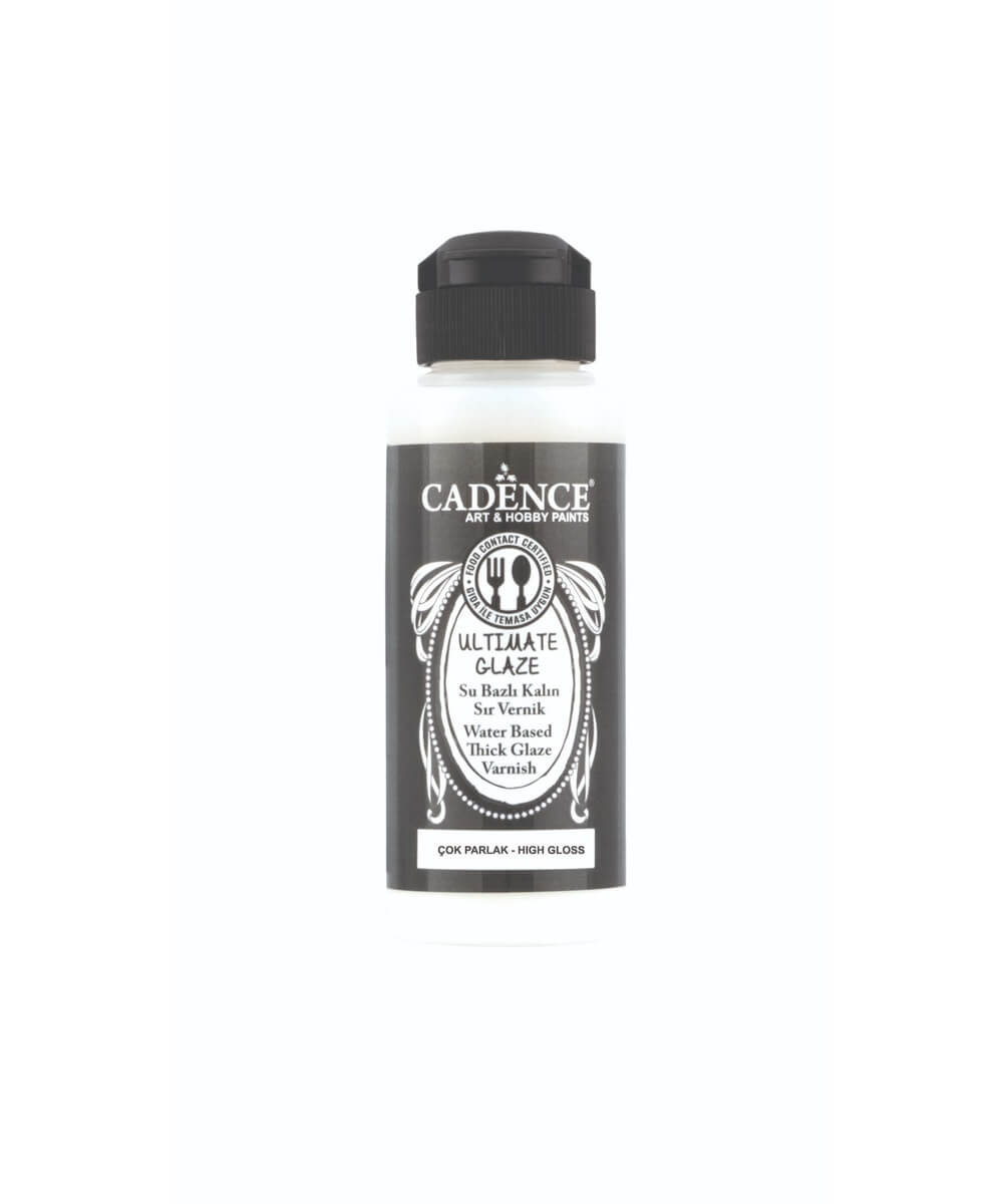 parlak ulti Ultimate Glaze Kalın Sır Vernik PARLAK 120 ML - Görsel 1