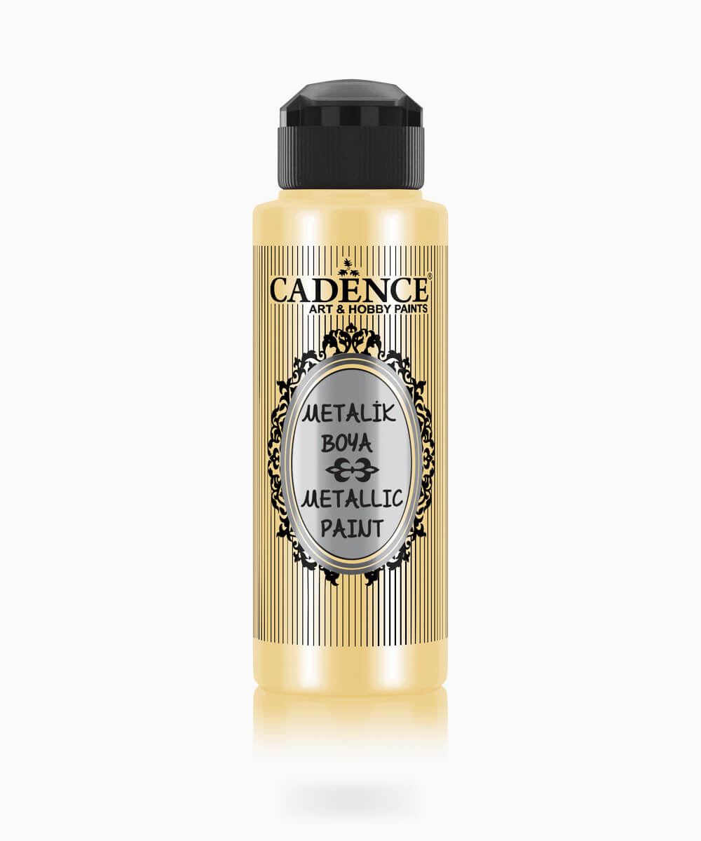 001_metalik_boya-200 200 Altın Cadence Metalik Boya 120 ML - Görsel 1