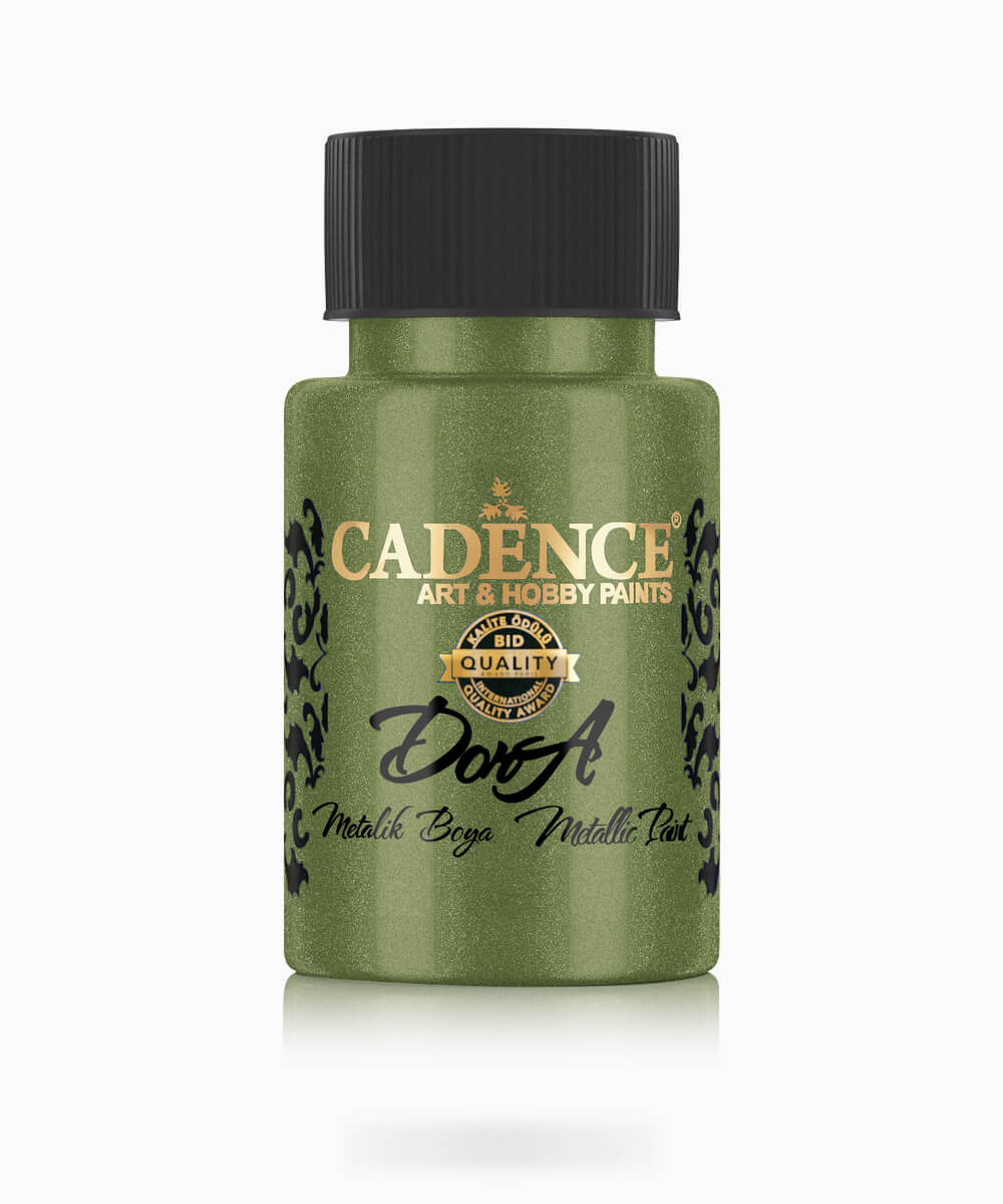 003_dorametalik.0127 127 Cadence Dora Metalik Boya MALAHIT 50 ML - Görsel 1