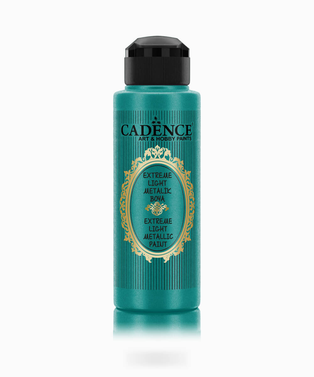 005_extreme_light_6184 6184 ÖRDEKBAŞI YEŞİL Cadence Extreme Light Metalik Boya 70 ML - Görsel 1
