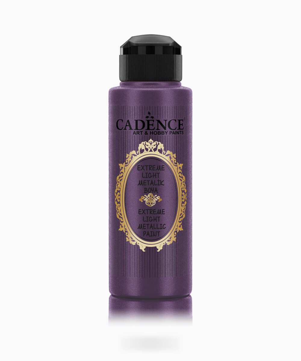 012_extreme_light_6252 6252 ANTİK MOR Cadence Extreme Light Metalik Boya 70 ML - Görsel 1