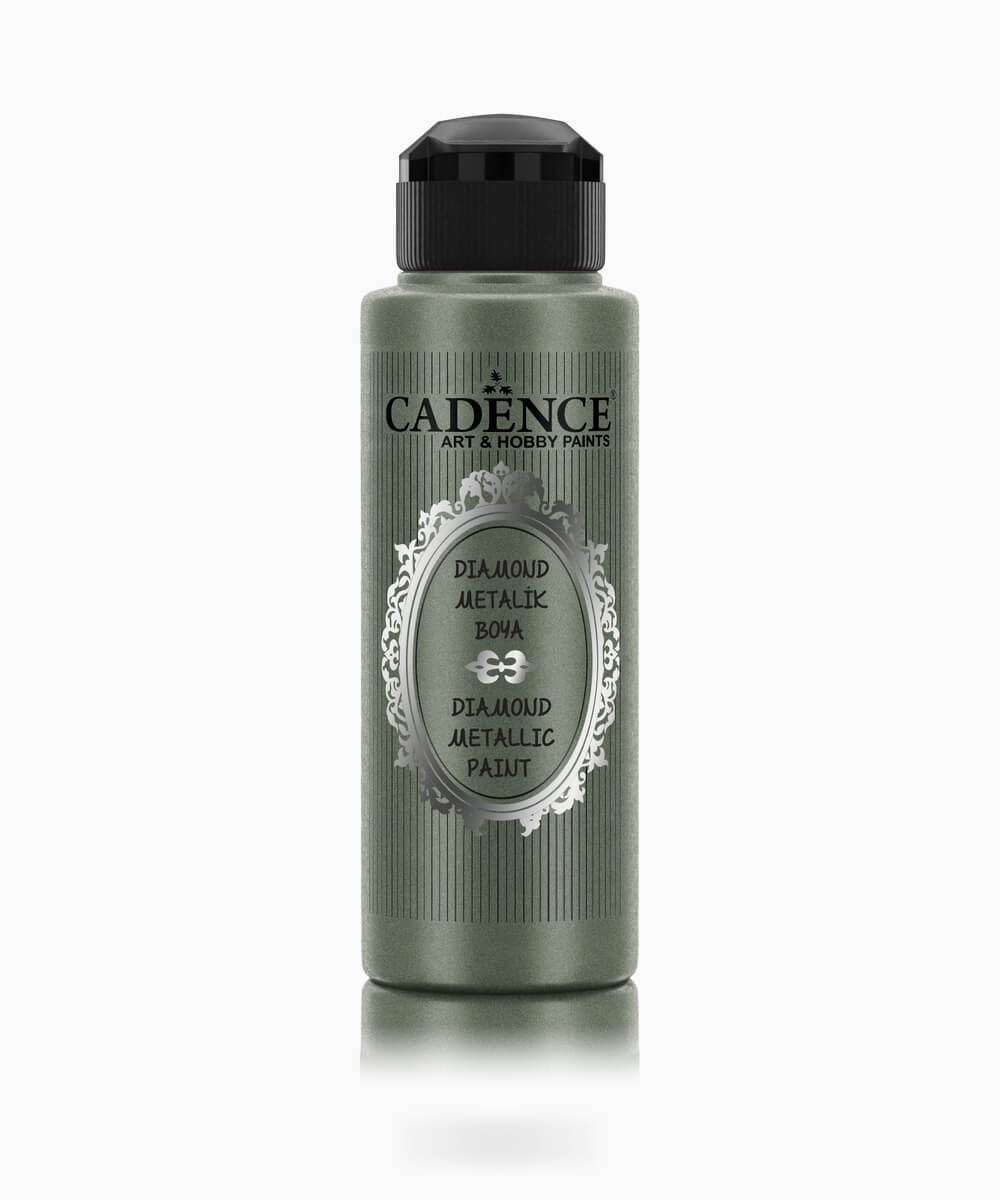 013_diamond_metalik_0682 Diamond Metalik Boya 682 Koyu Yeşil 70 ML - Görsel 1