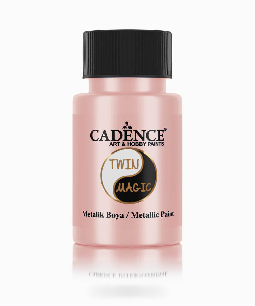 014_twinmagic_tm-14 TM14 Mor - Şeftali Twin Magic Metalik Boya 50 ML - Görsel 1