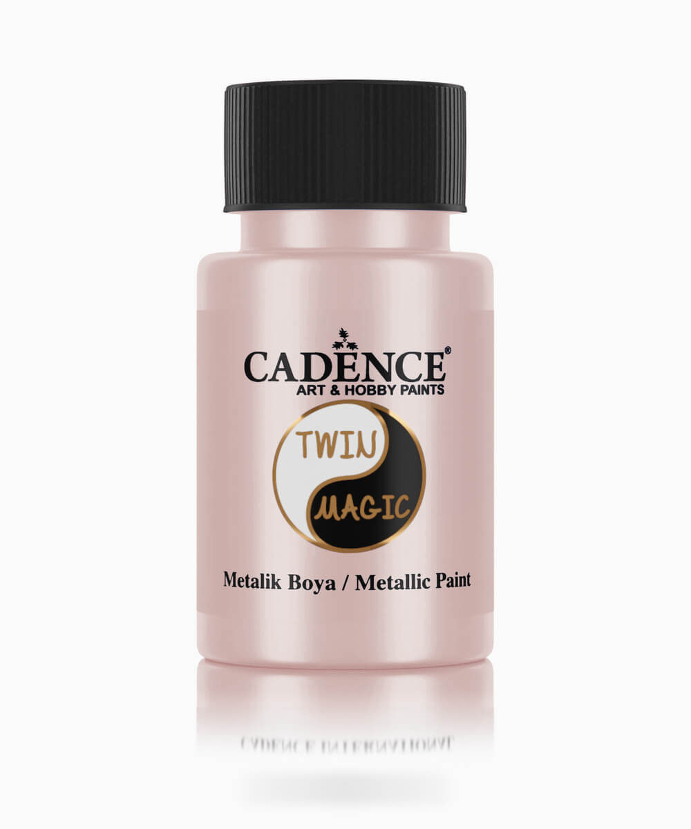 015_twinmagic_tm-15 TM15 Altın - G.Pembe Twin Magic Metalik Boya 50 ML - Görsel 1