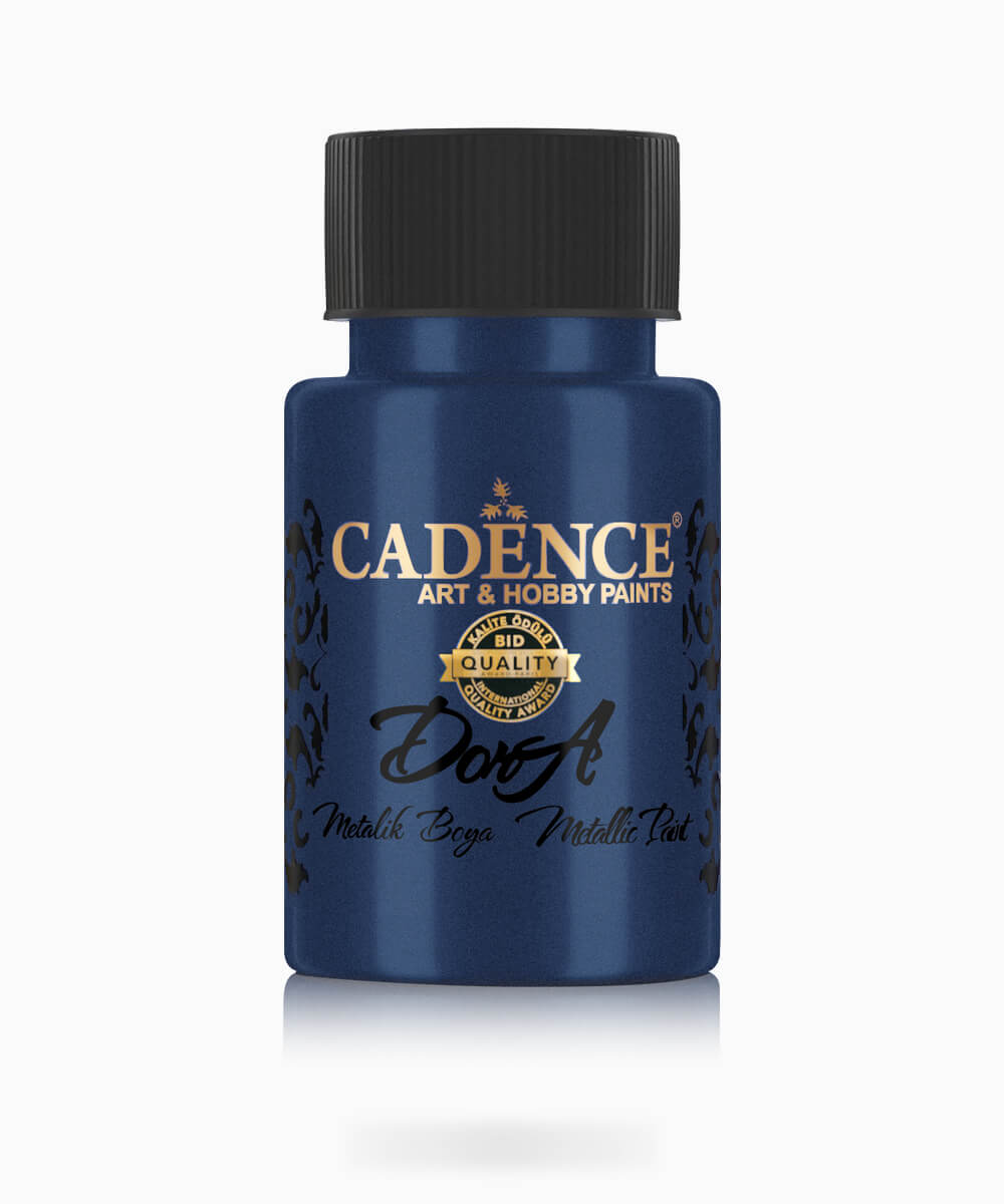 017_dorametalik.0142 142 Cadence Dora Metalik Boya TURQUOISE TURKUAZ 50 ML - Görsel 1