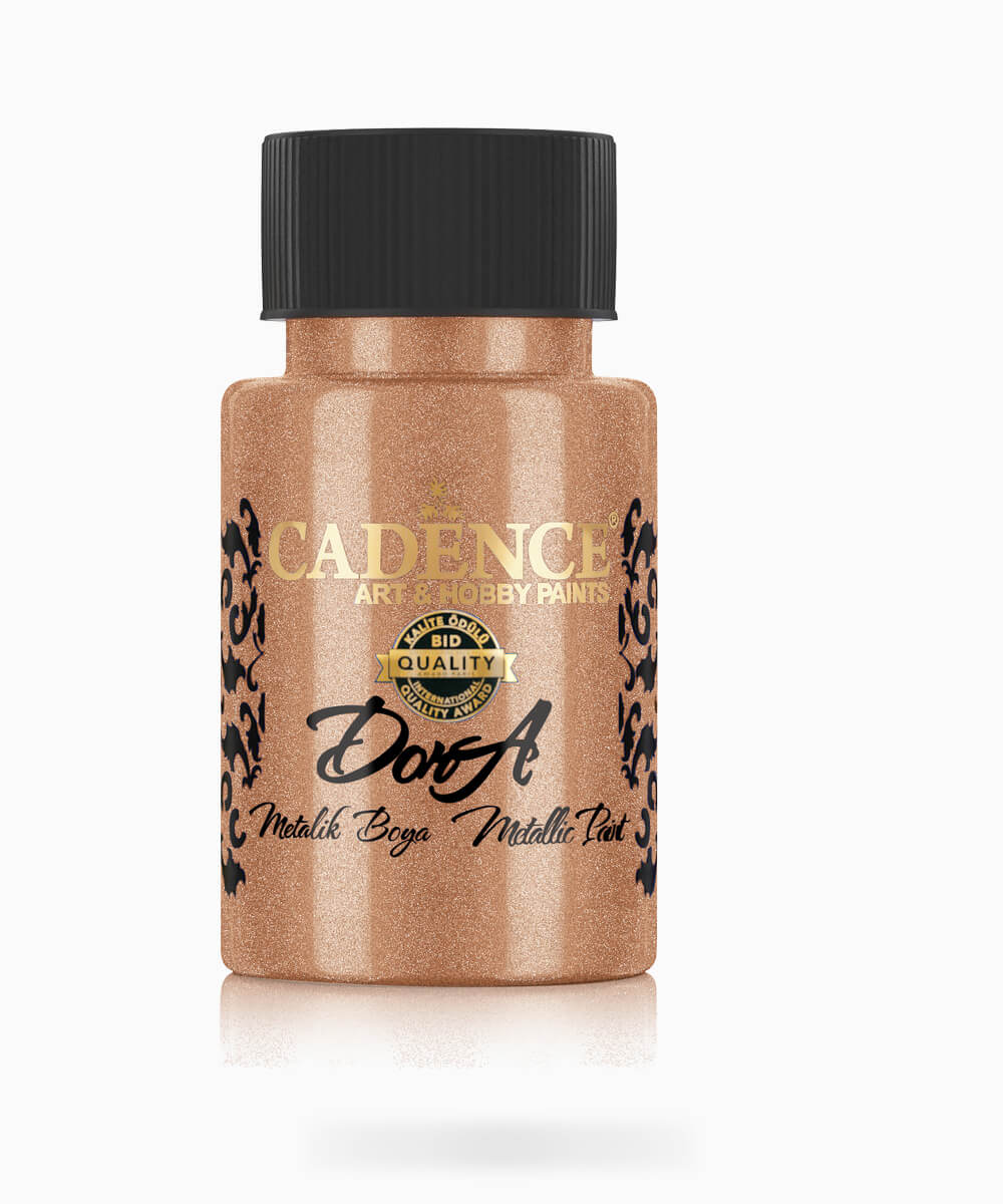 042_dorametalik.0167 167 Cadence Dora Metalik Boya BRONZE BRONZ 50 ML - Görsel 1