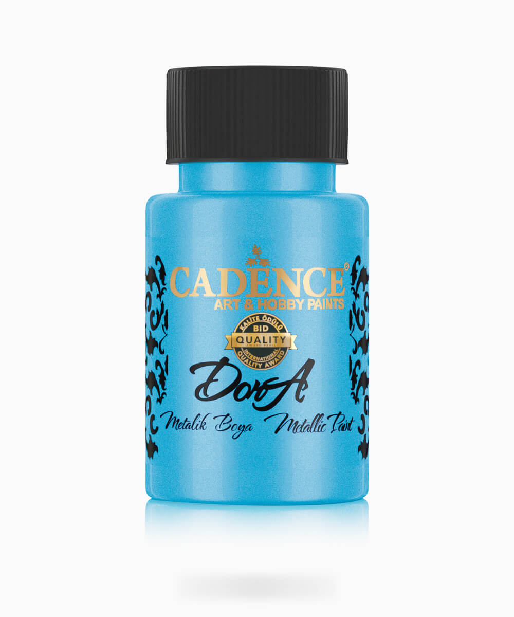 054_dorametalik.0179 179 Cadence Dora Metalik Boya ARCHER BLUE ARCHER MAVİ 50 ML - Görsel 1