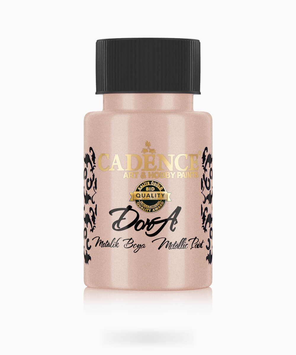 067_dorametalik.0192 192 Cadence Dora Metalik Boya SALMON SOMON 50 ML - Görsel 1