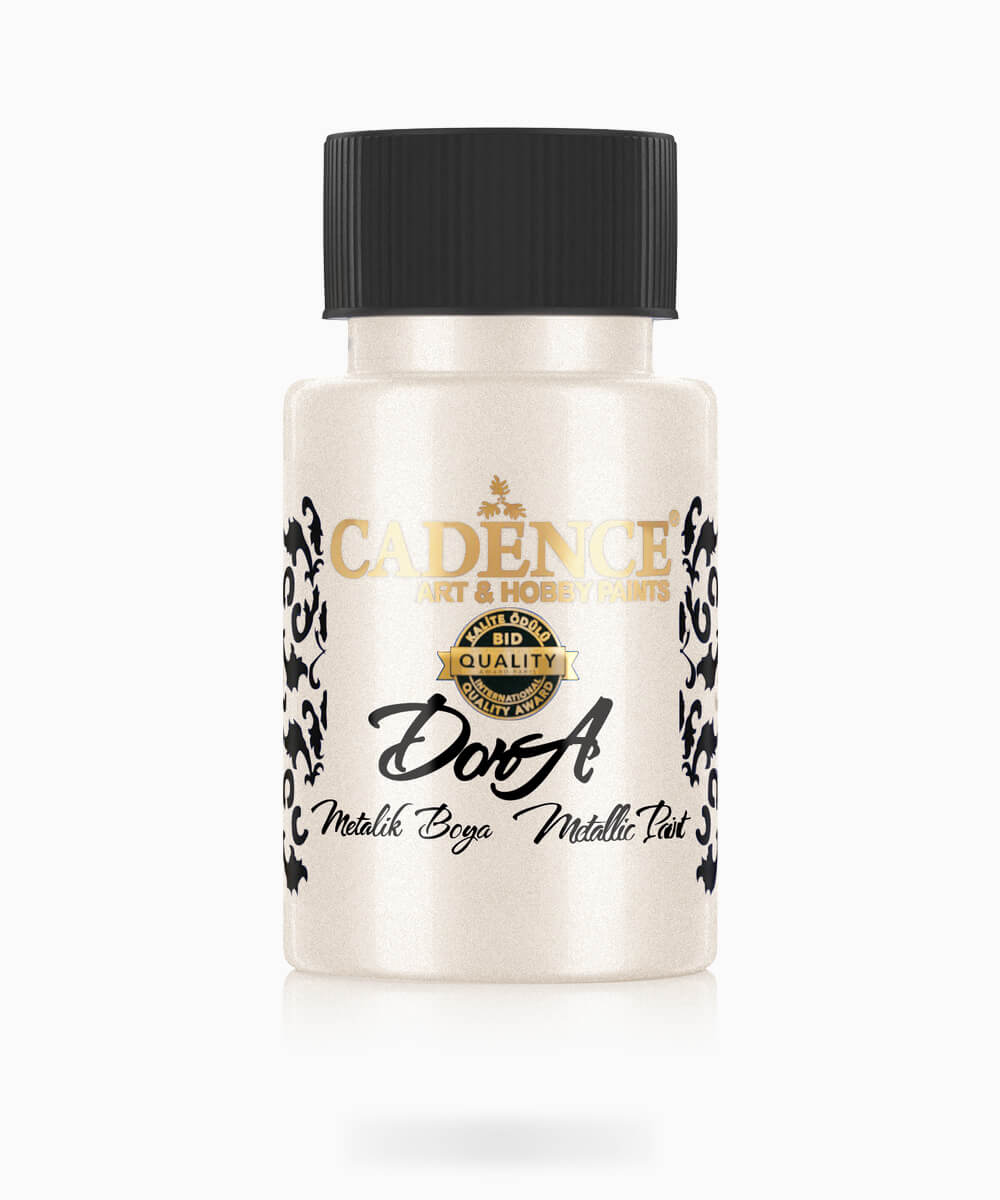 047_dorametalik.0172 172 Cadence Dora Metalik Boya CHAMPAIGNE ŞAMPANYA 50 ML - Görsel 1